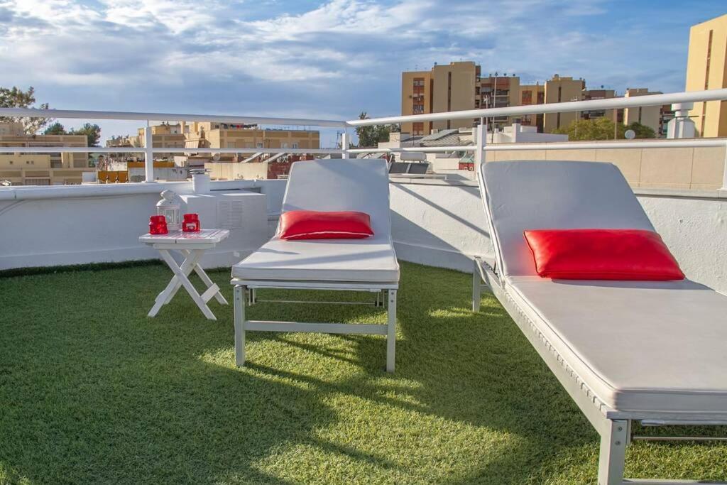 Penthouse Raggio Appartement Sevilla Buitenkant foto